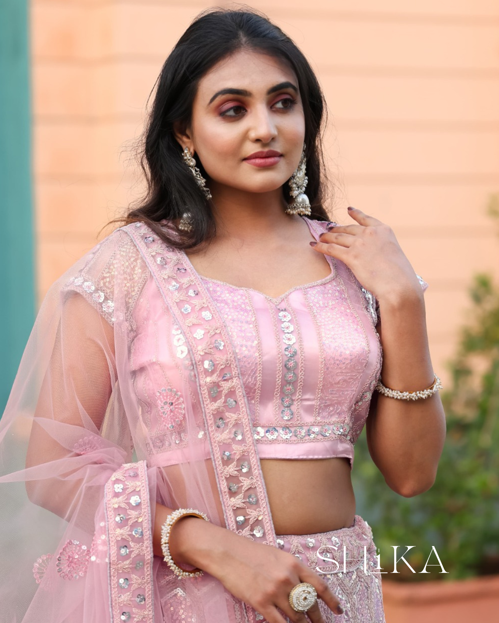 Peony Glow Lehenga