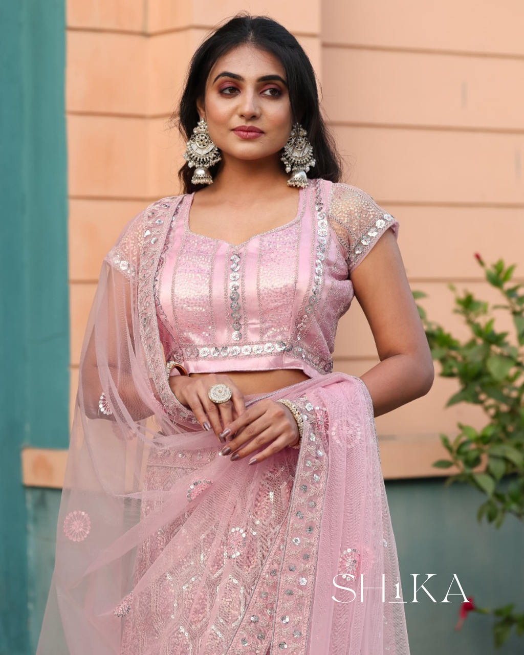Peony Glow Lehenga