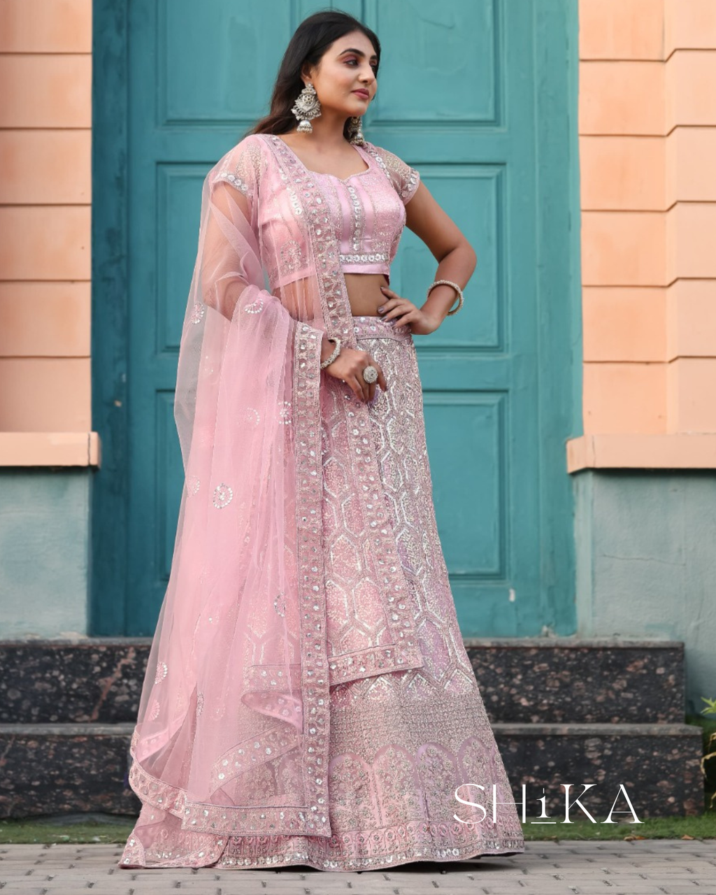 Peony Glow Lehenga