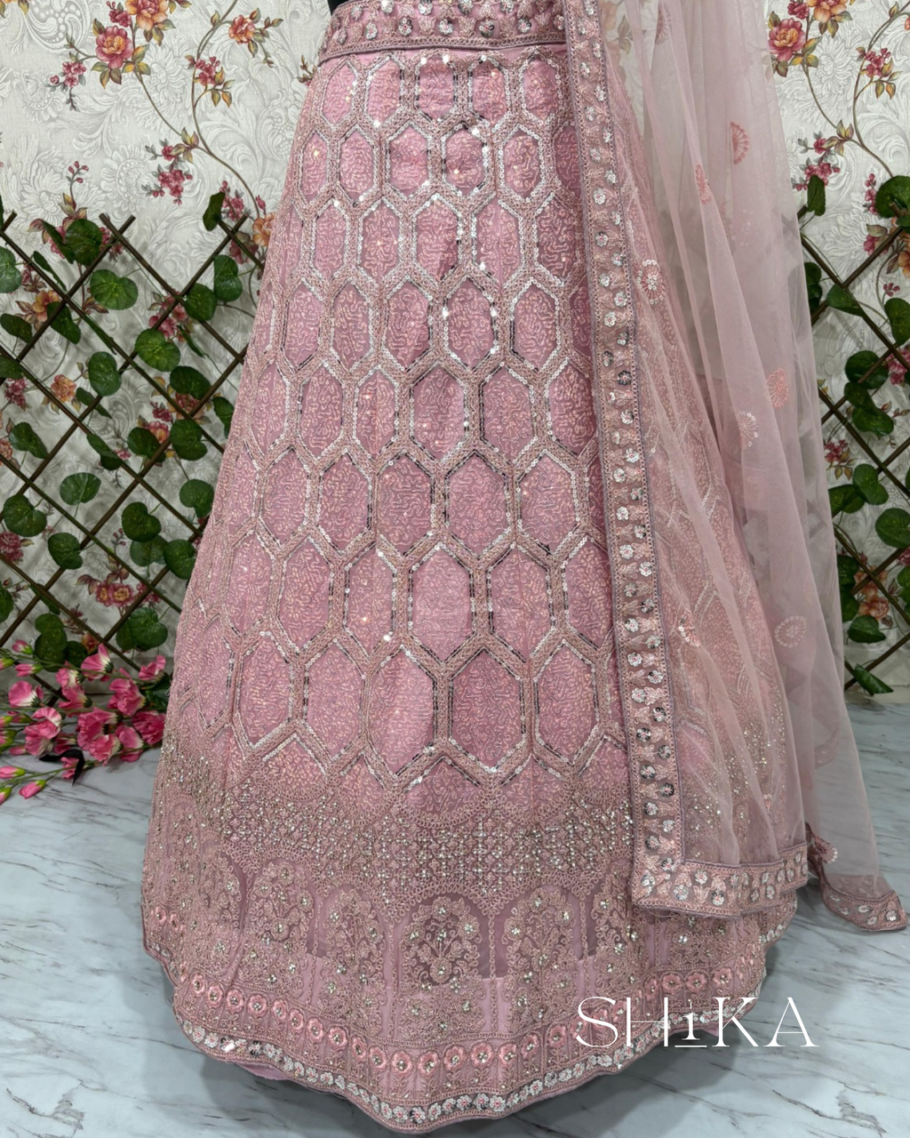 Peony Glow Lehenga
