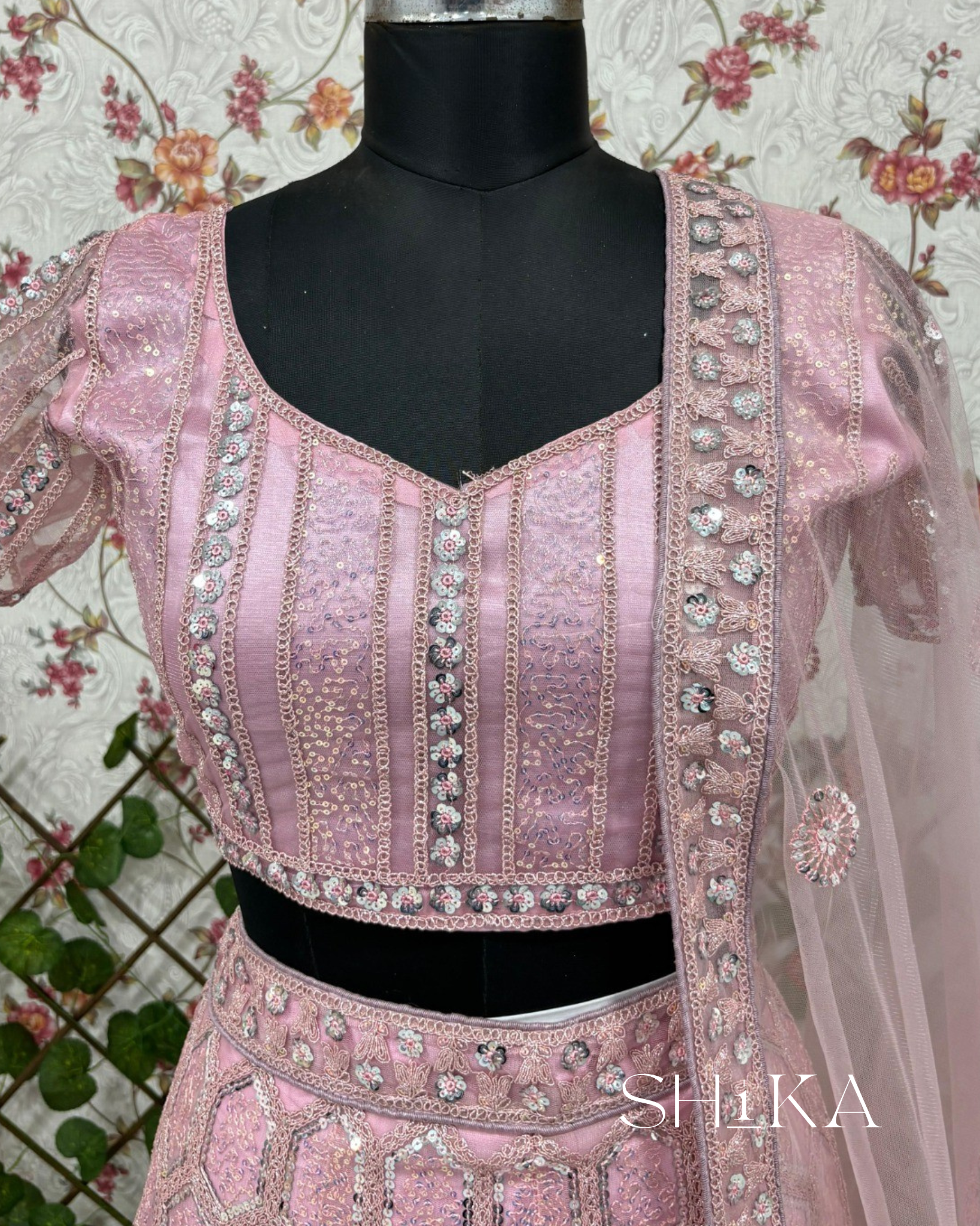 Peony Glow Lehenga