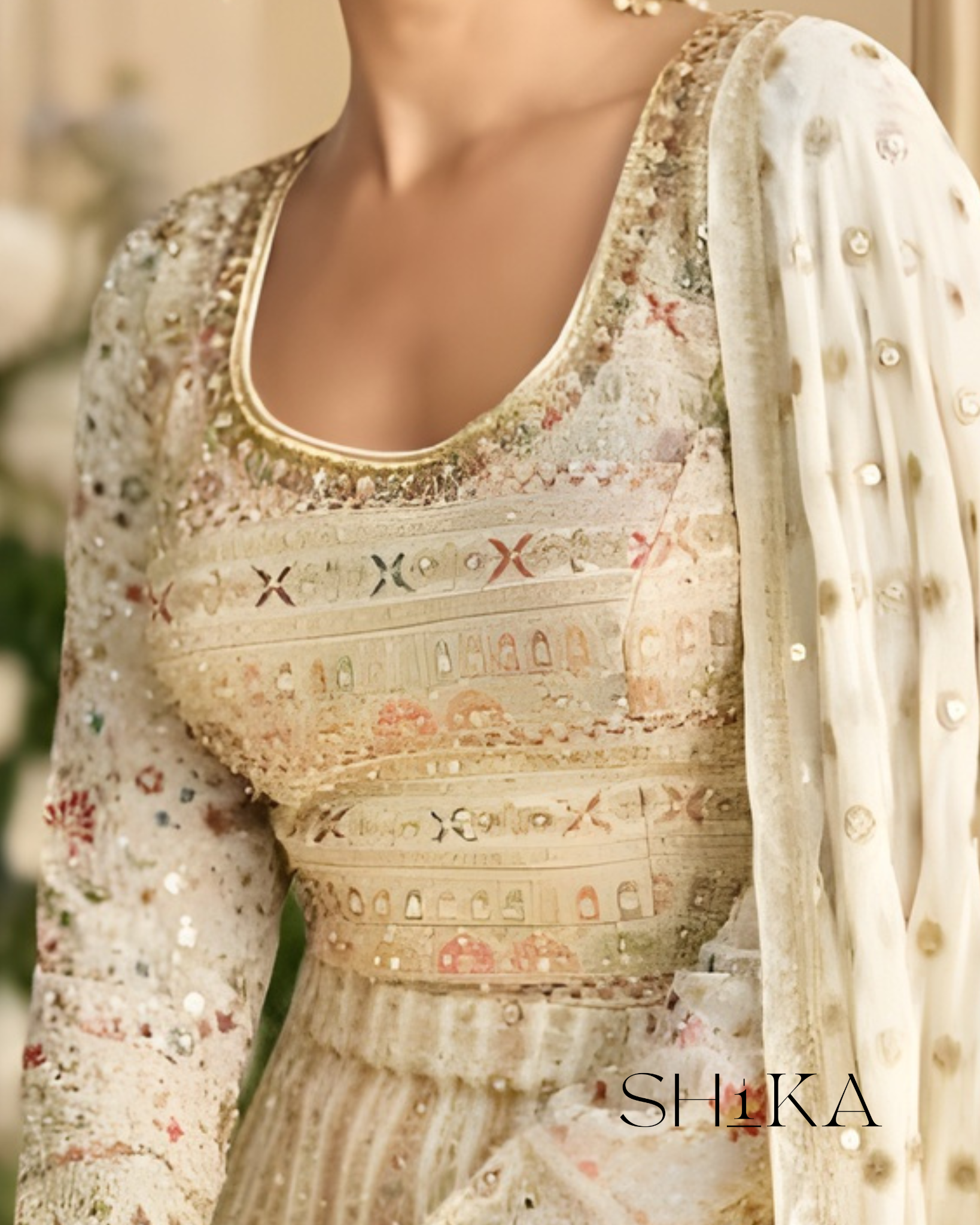 Swarovski Embroidered Gown