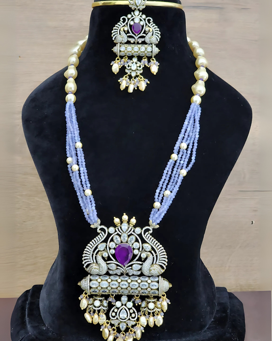 Moissanite Mala Set