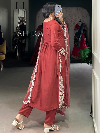 Coral Lagoon Kurti Set