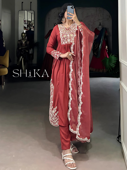 Coral Lagoon Kurti Set