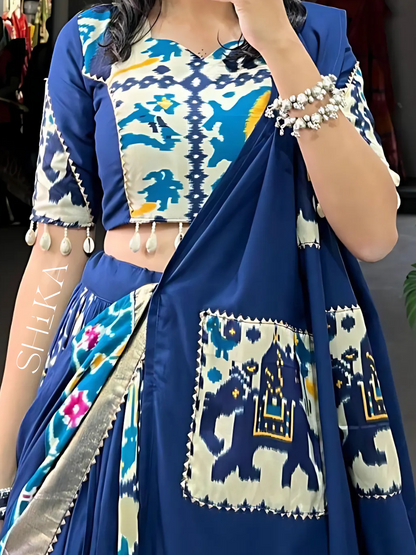 Regal Mist Lehenga
