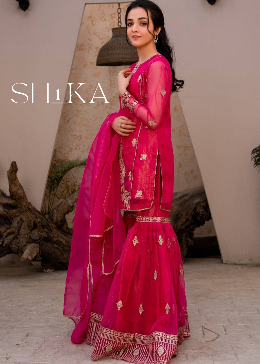 Eternal Blush Pallazo Set