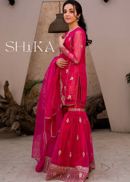 Eternal Blush Pallazo Set