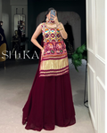 Cherry Palazzo Set