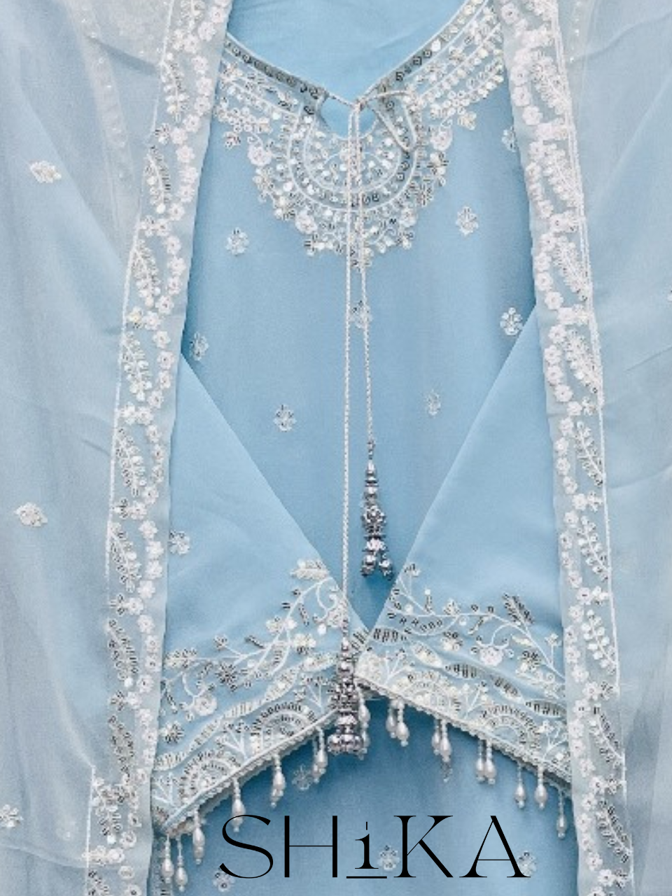 Ocean Mist Kurti Set