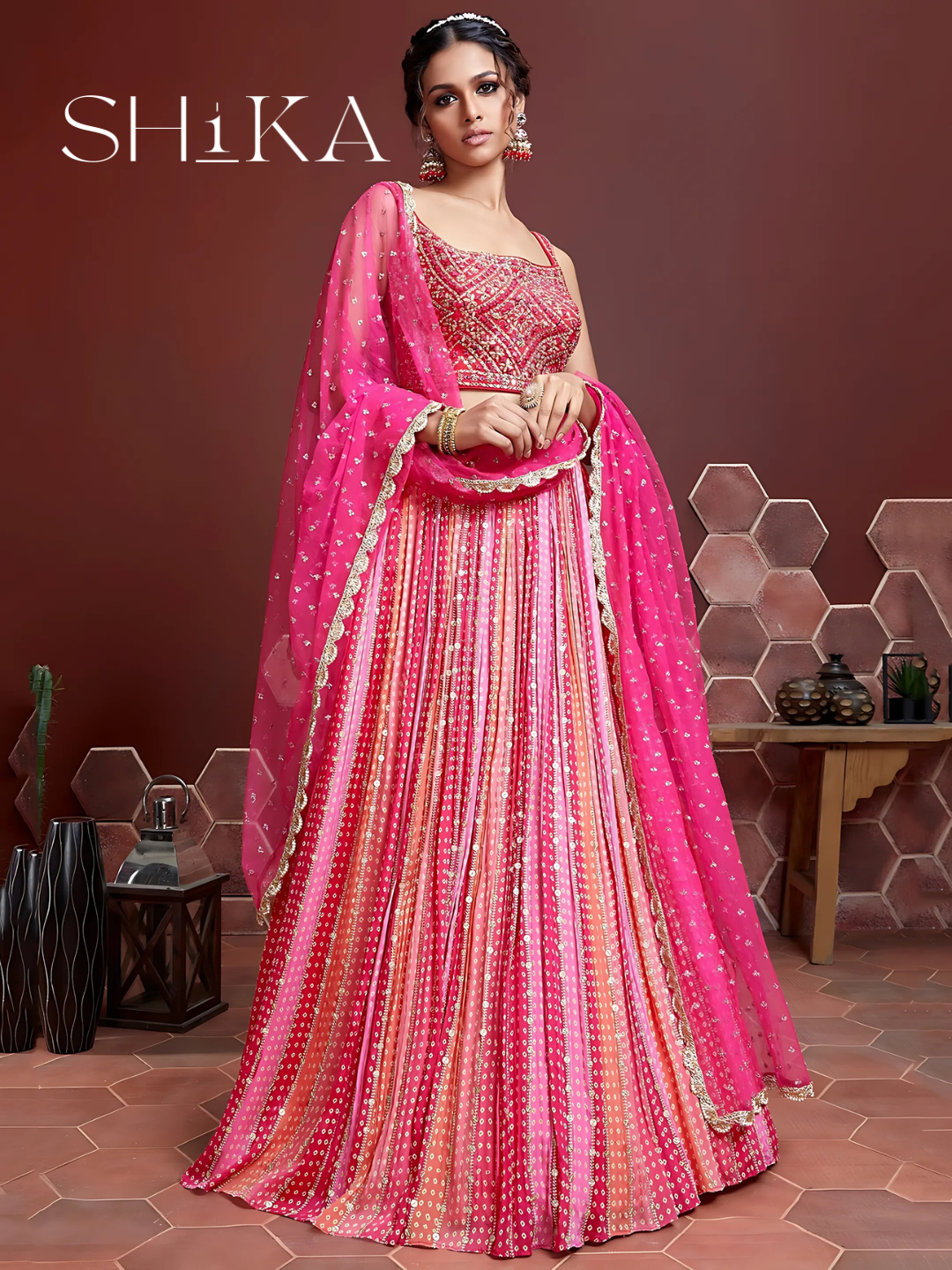 Pink Enchanté Lehenga