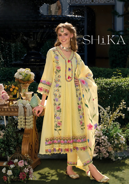 Daffodil Dream Anarkali