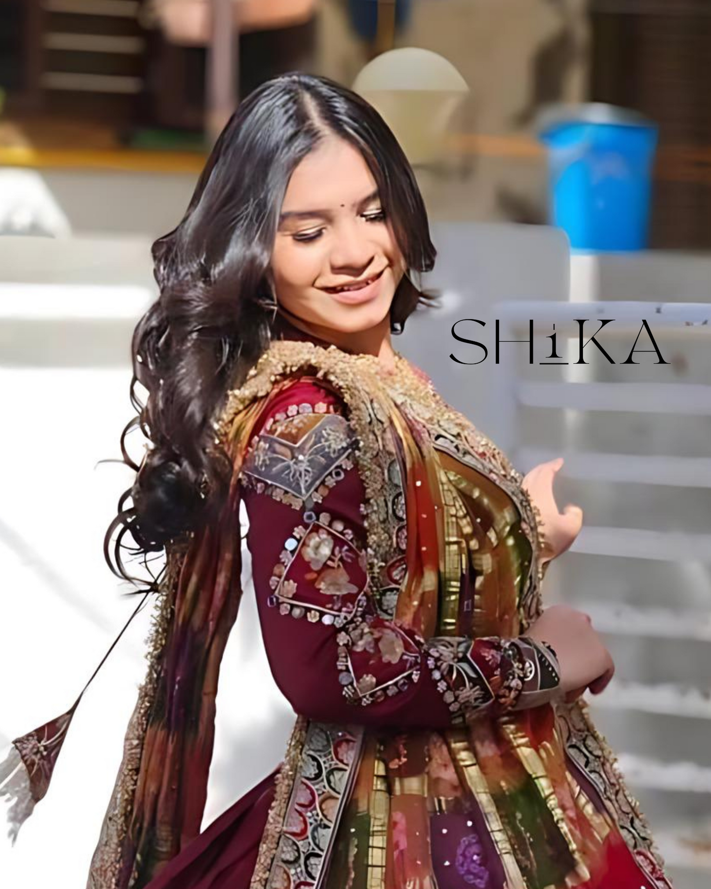 Mystic Mauve Lehenga