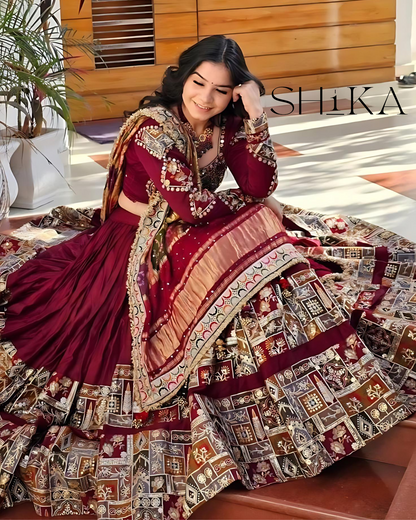 Mystic Mauve Lehenga