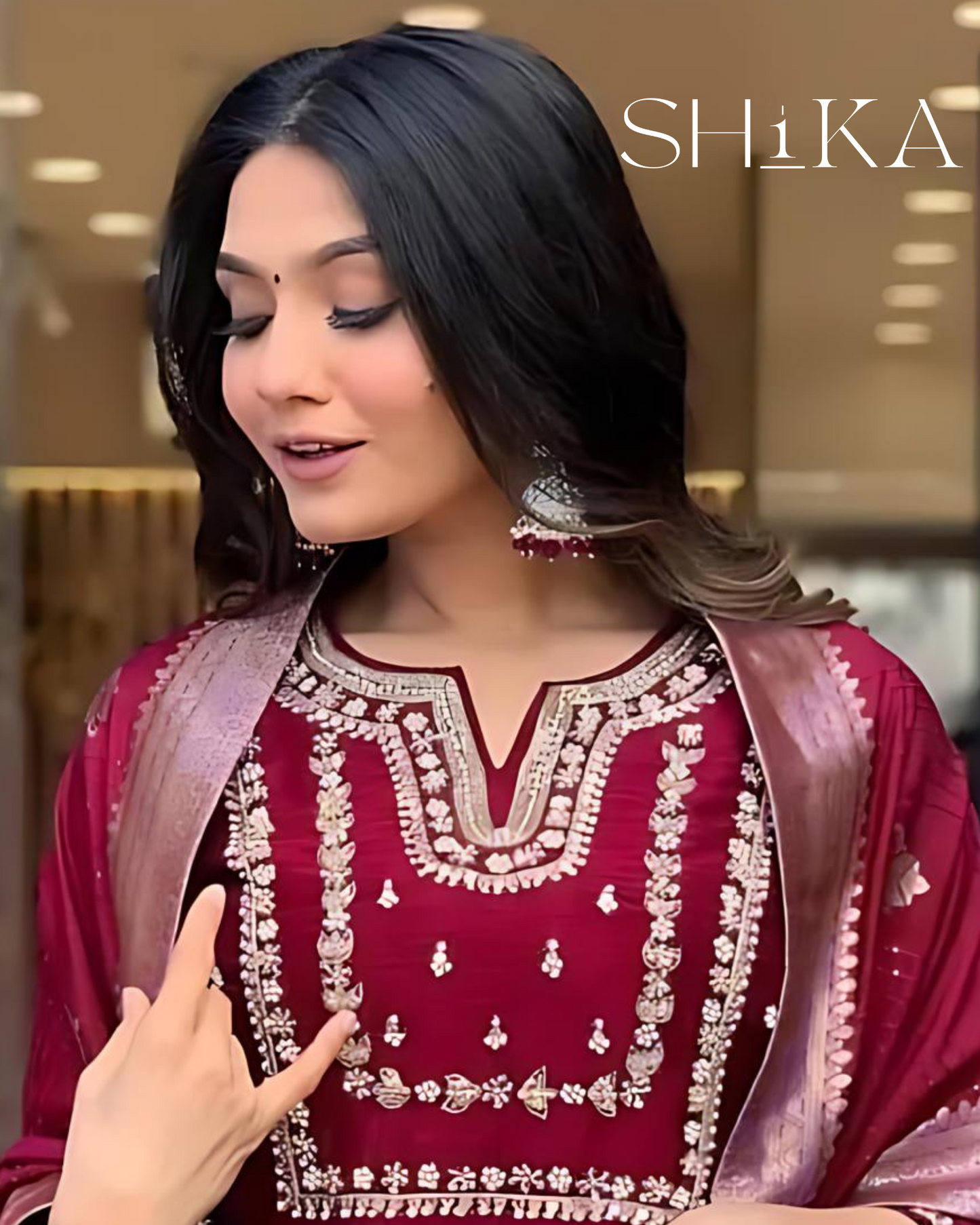 Mulberry Mist Kurti Set