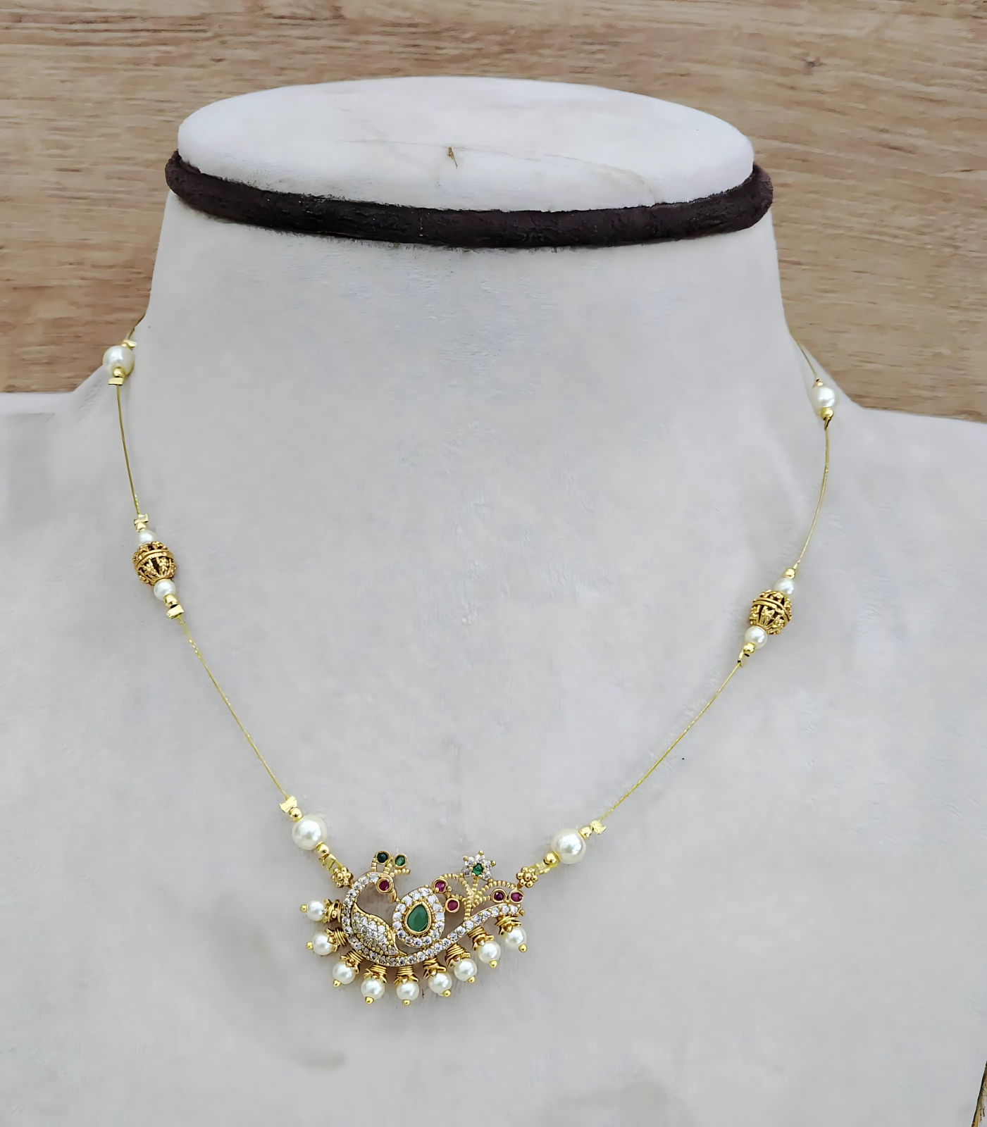 Peacock Invisible Necklace
