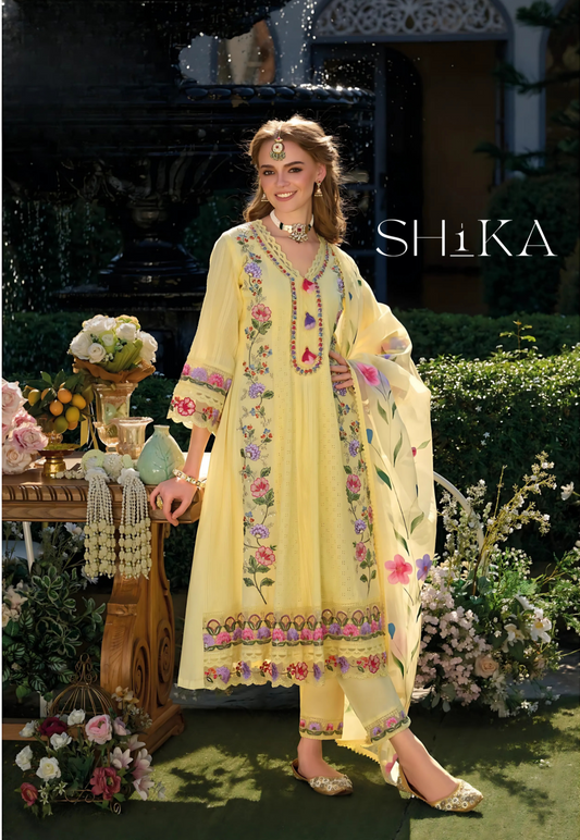 Daffodil Dream Anarkali