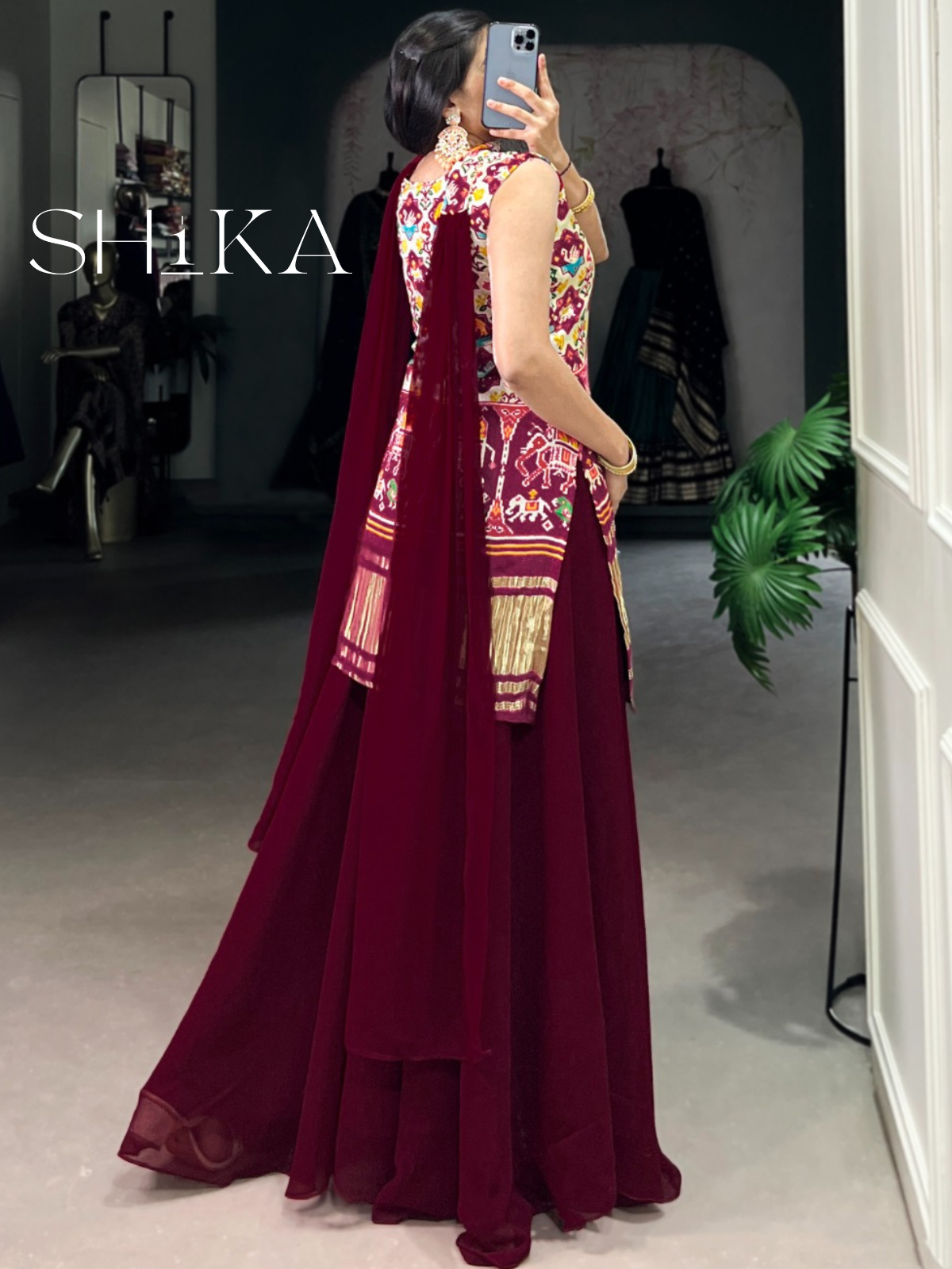 Cherry Palazzo Set