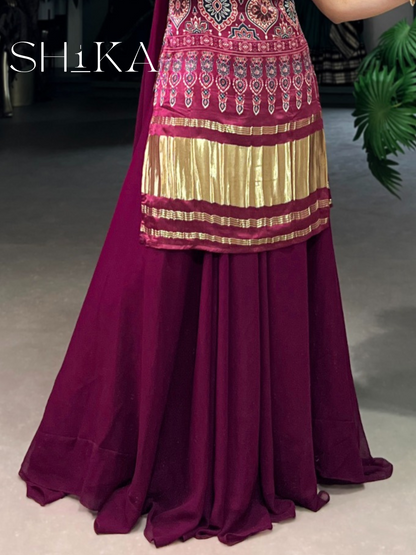 Wine Whisper Palazzo Set
