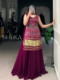 Wine Whisper Palazzo Set