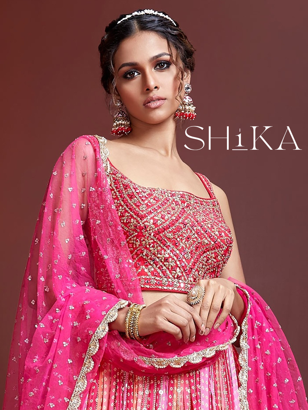 Pink Enchanté Lehenga