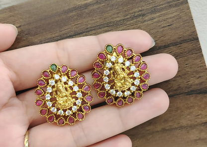 Kempu Stud Earrings
