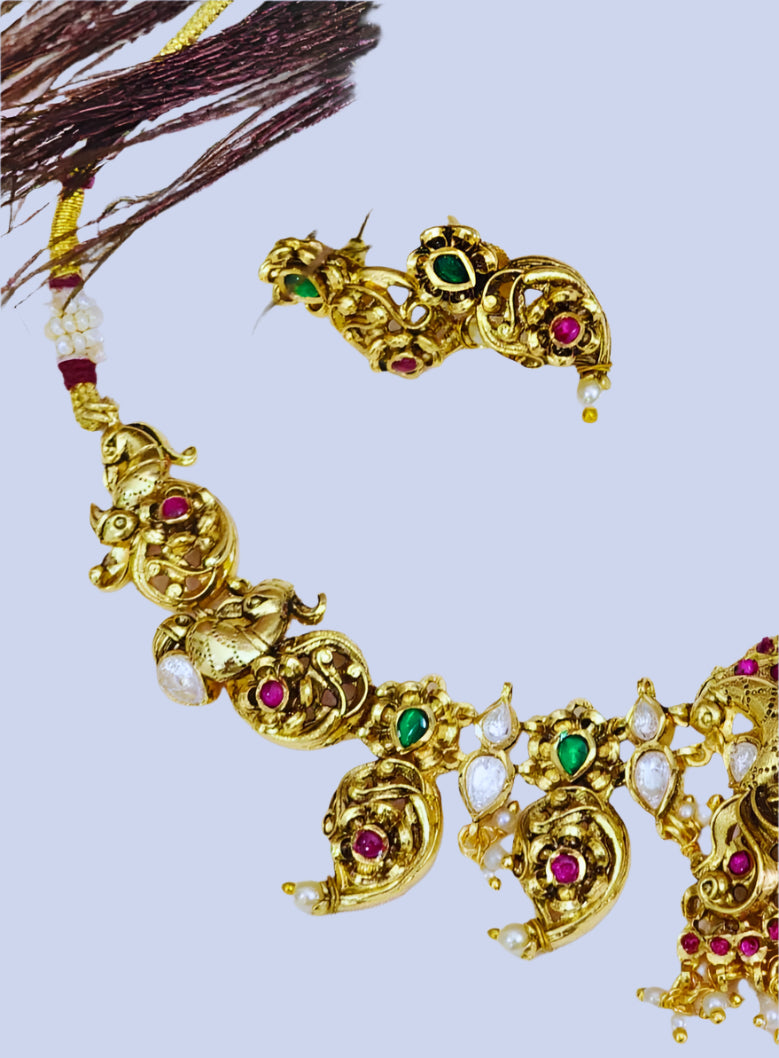 Rudra Antique Necklace