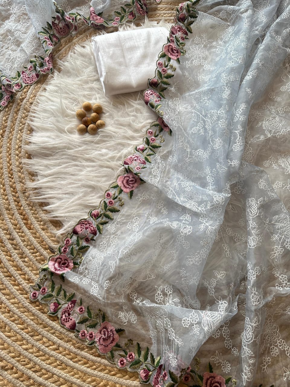 Multicolored Silk Saree