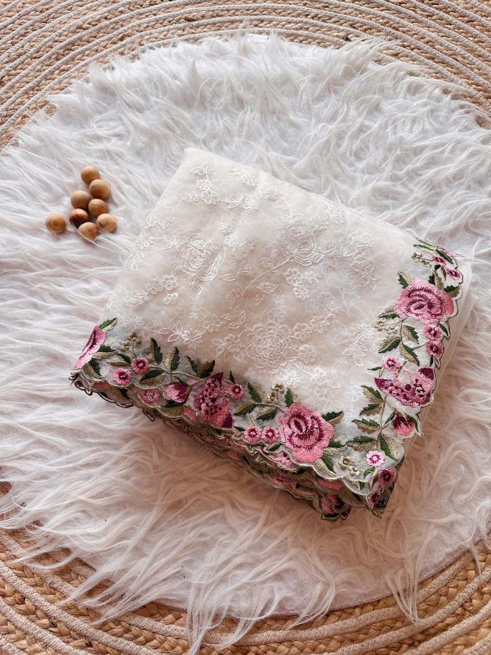 Multicolored Silk Saree