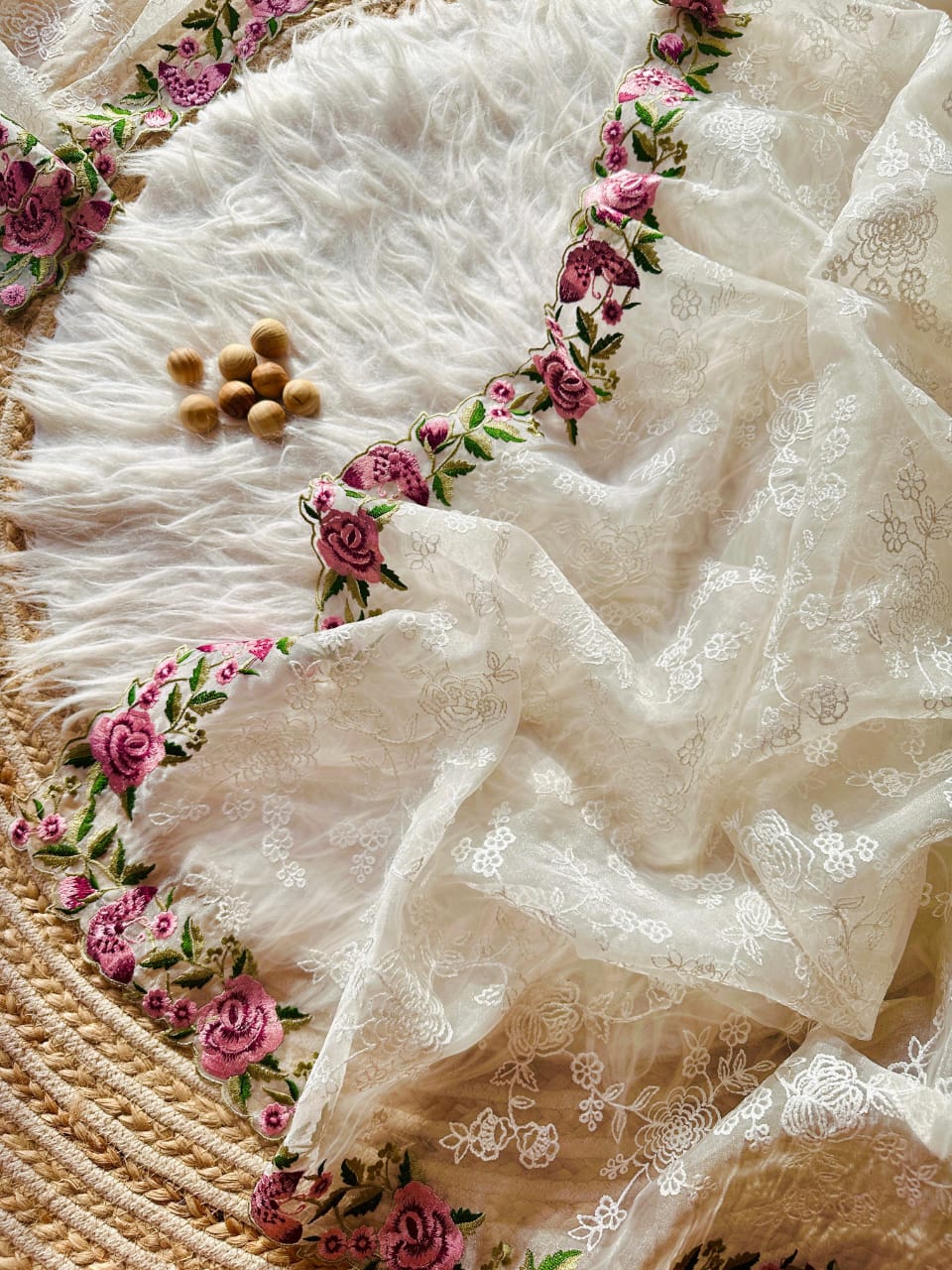 Multicolored Silk Saree