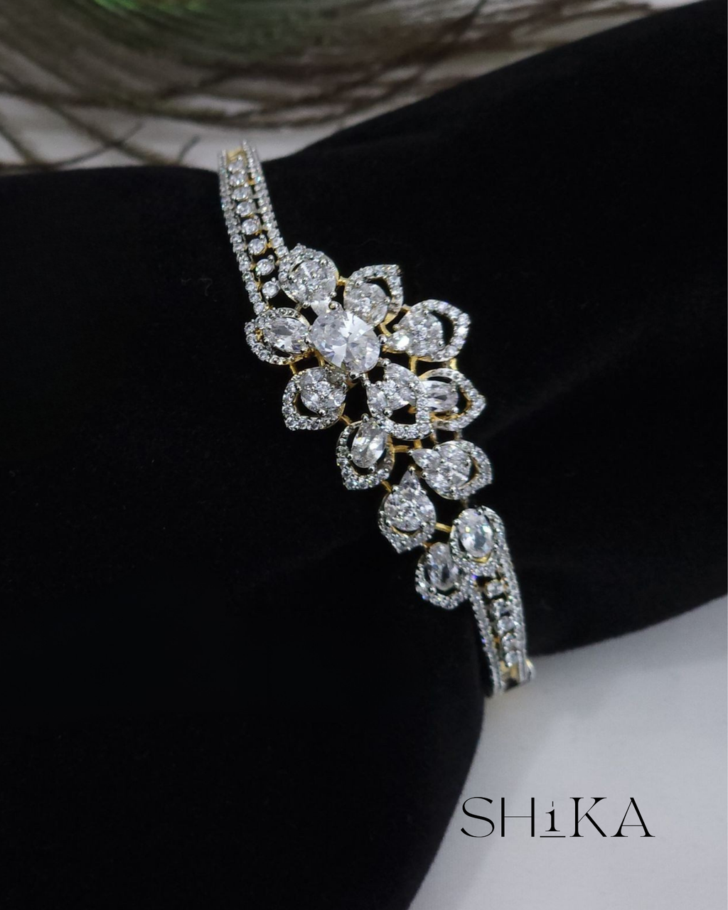 Suravi Floral Bracelet