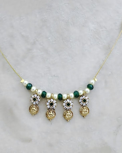 Lakshmi kasu Invisible Necklace